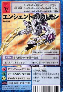 AncientGarurumon Bo-1106 (DM)