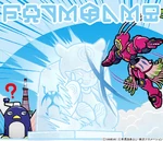 Official Bandai art of Amphimon with Daipenmon from Twitter