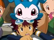 Daisuke and Chibimon