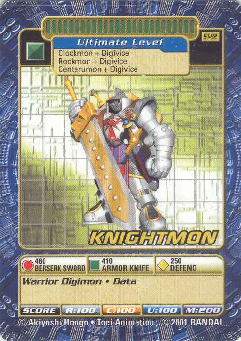 Knightmon, Digimon Encyclopedia, Digimon Web