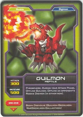 Guilmon DM-018 (DC)