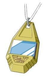 3D print Digimon emblem (emblem necklace) • made with Eder 3 pro・Cults