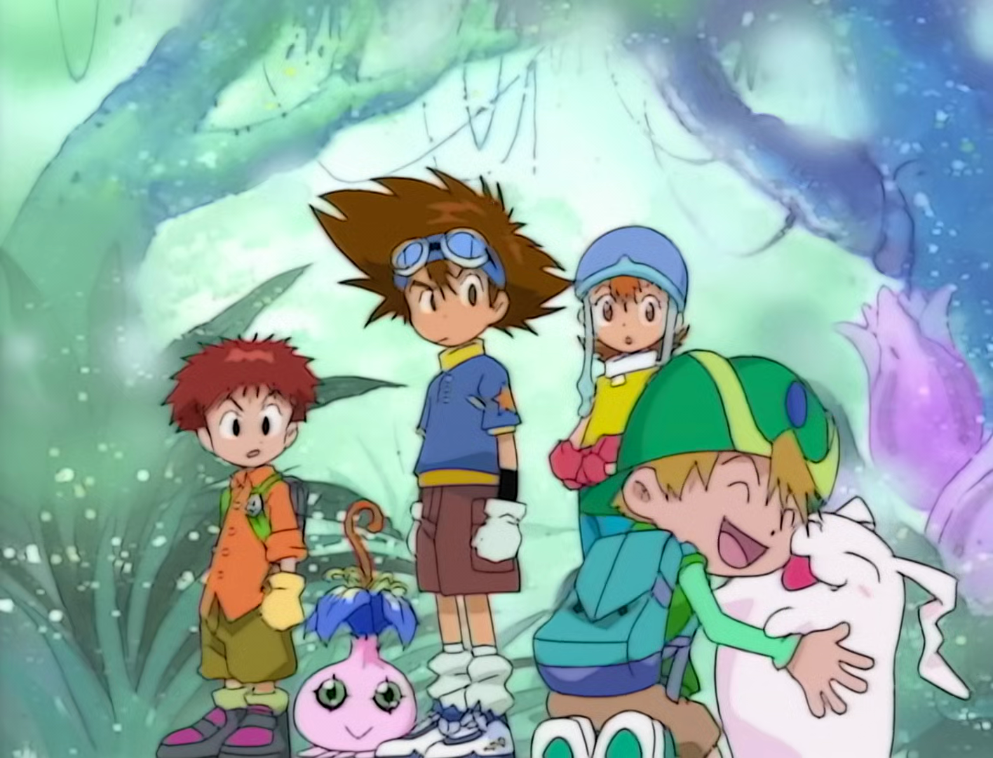 Digimon Adventure 02」Takeru Takaishi & Patamon Acrylic Stand Exploration Ver.