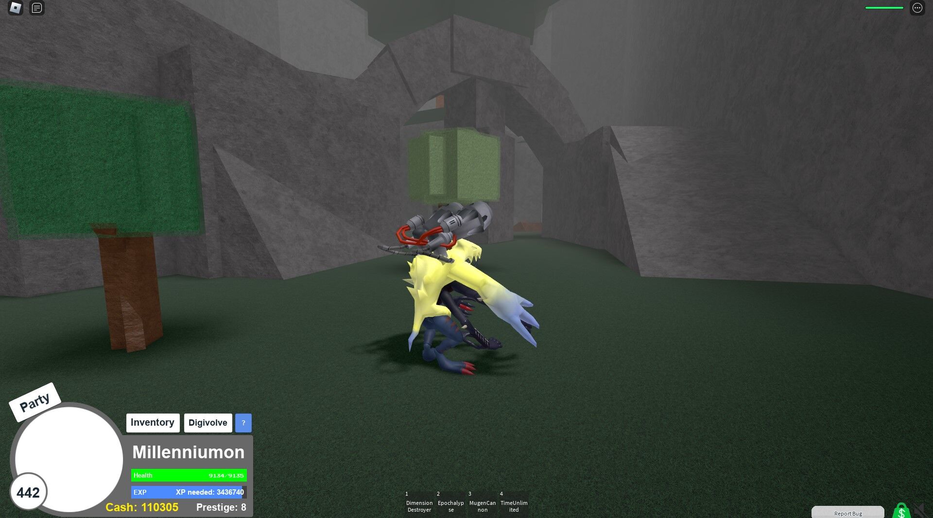 Omnimon Zwart, Roblox Digimon Aurity Wiki