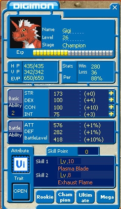 Digimon RPG - Every In-Training Digimons Coordinate! 