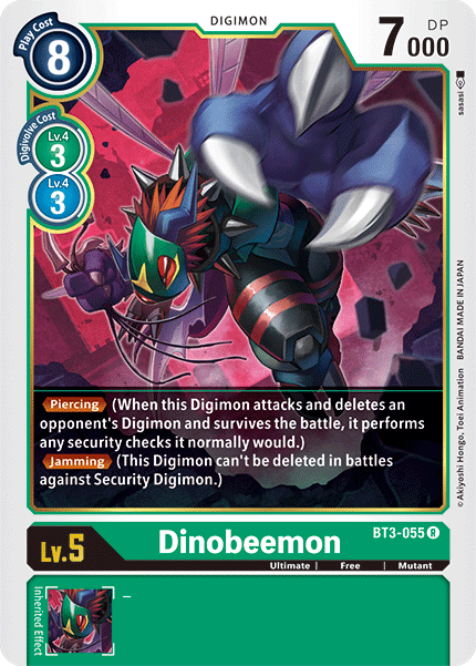 Digimon Wiki - Dinobeemon !!