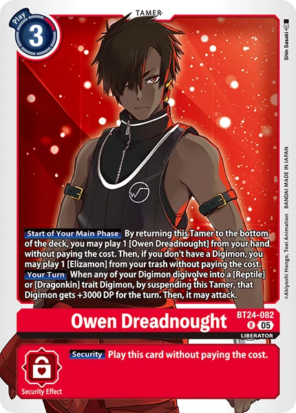 Owen Dreadnought (BT24-082) | DigimonCardGame Wiki | Fandom
