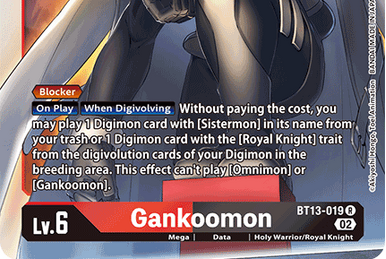 Gankoomon (X-Antibody) - Wikimon - The #1 Digimon wiki