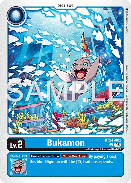 Bukamon (BT24-002) | DigimonCardGame Wiki | Fandom