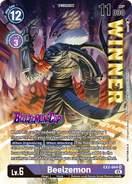 1st Place Prize EX2-044 Beelzemon