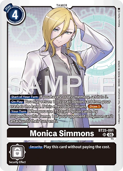 Monica Simmons (BT25-091) | DigimonCardGame Wiki | Fandom