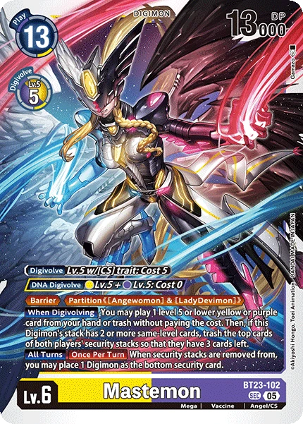 Mastemon (BT23-102) | DigimonCardGame Wiki | Fandom
