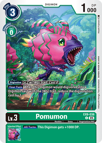 Pomumon (EX9-036) | DigimonCardGame Wiki | Fandom