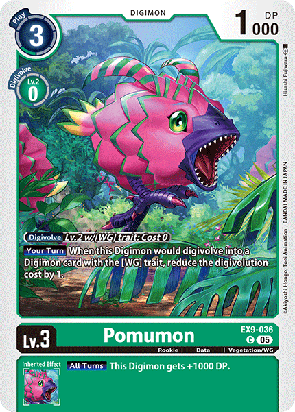 Pomumon (EX9-036) | DigimonCardGame Wiki | Fandom
