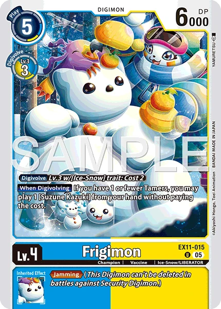 Frigimon (EX11-015) | DigimonCardGame Wiki | Fandom