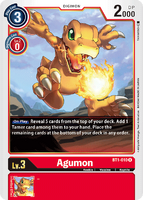 Border Foil Rare Agumon