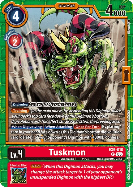 Tuskmon (EX9-010) | DigimonCardGame Wiki | Fandom