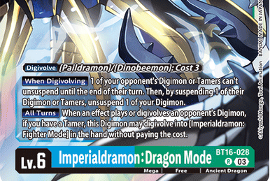 Imperialdramon Dragon Mode (BT3-111) | DigimonCardGame Wiki Imperialdramon Dragon Mode (BT3-111) | DigimonCardGame Wiki