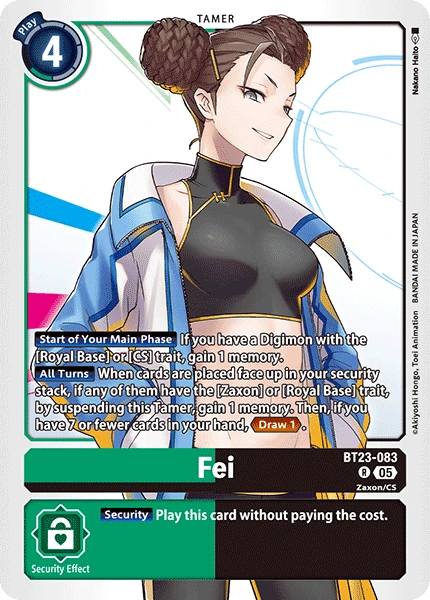 Fei (BT23-083) | DigimonCardGame Wiki | Fandom