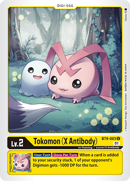 Tokomon (X Antibody) (BT9-003) | DigimonCardGame Wiki | Fandom