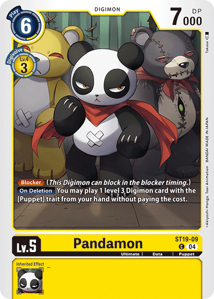 Pandamon (ST19-09) | DigimonCardGame Wiki | Fandom