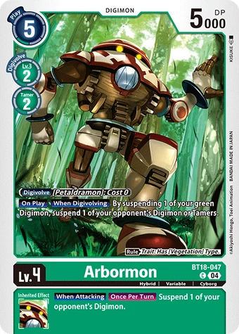 Arbormon (BT18-047) | DigimonCardGame Wiki | Fandom