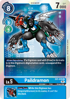 Rare card with holographic foiling used since BT-06: Booster Double Diamond in the English and Japanese formats