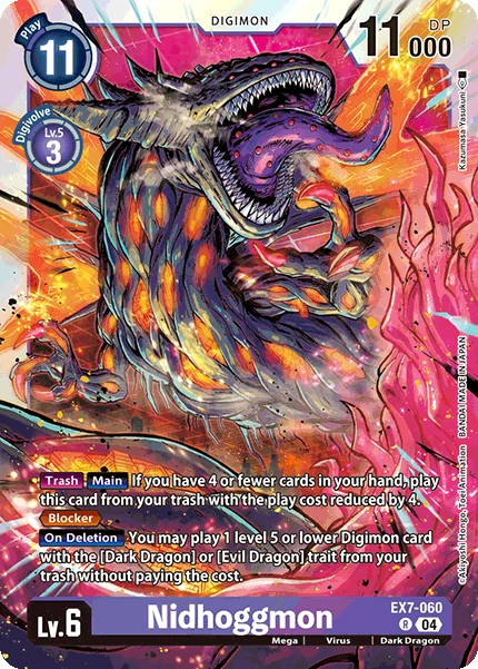 Nidhoggmon (EX7-060) | DigimonCardGame Wiki | Fandom