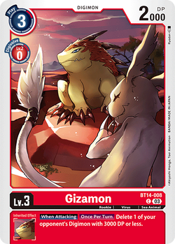 sleeve credit card holder Digimon Card Game Single Blast Ace BT14-022C Gesomon – Volution Cards and  Collectables main image 1