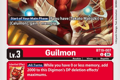 Guilmon (EX4-006) | DigimonCardGame Wiki | Fandom