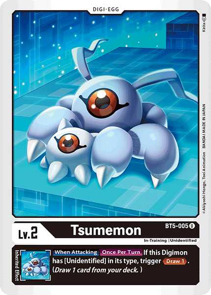 Tsumemon (BT5-005) | DigimonCardGame Wiki | Fandom