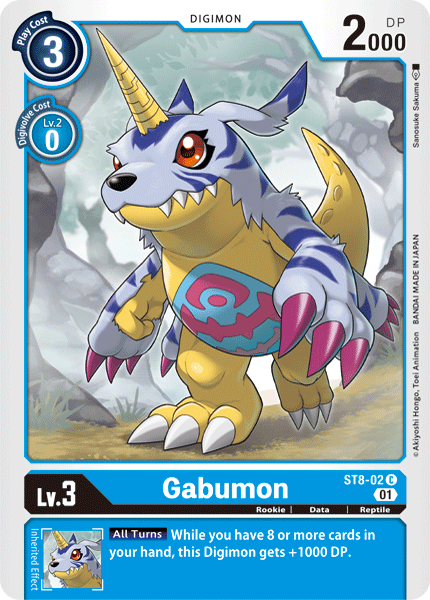 Gabumon (ST8-02) | DigimonCardGame Wiki | Fandom