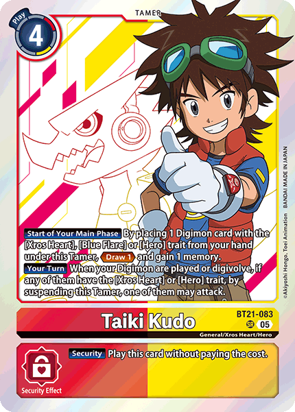 Taiki Kudo (BT21-083) | DigimonCardGame Wiki | Fandom