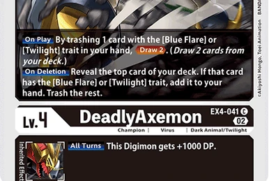 Guilmon (EX4-006) | DigimonCardGame Wiki | Fandom