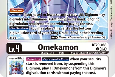 Omekamon (BT20-083) | DigimonCardGame Wiki | Fandom