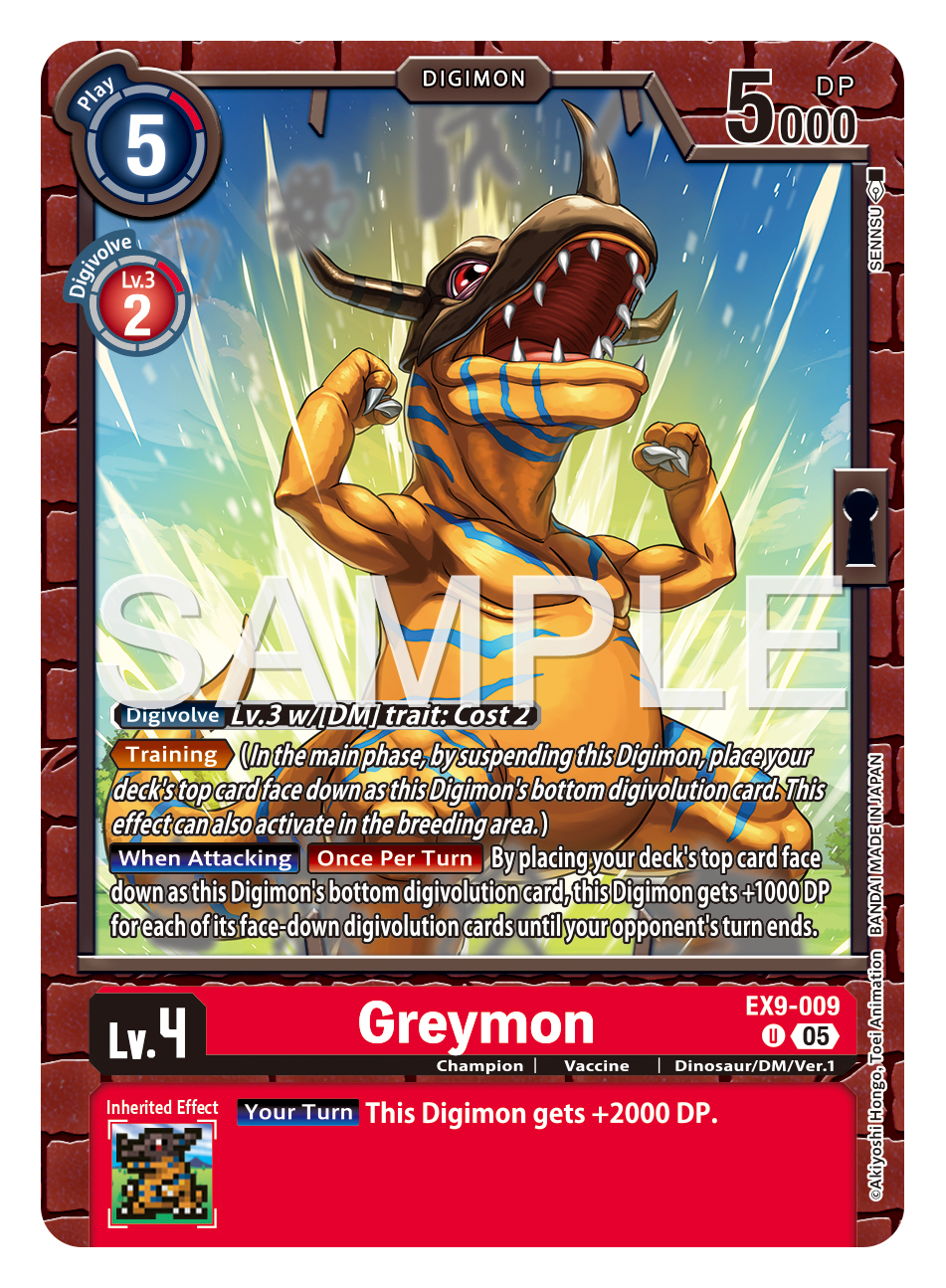 Greymon (EX9-009) | DigimonCardGame Wiki | Fandom
