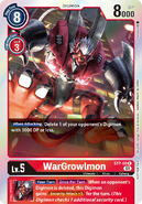 ST7-08 WarGrowlmon