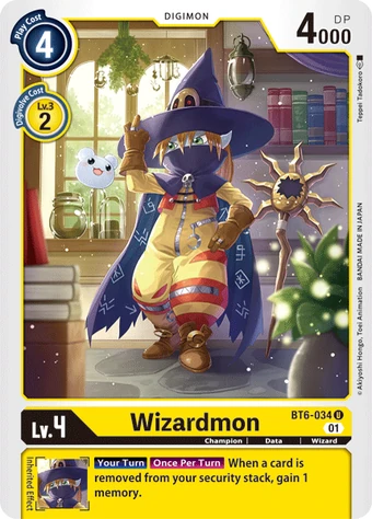 Wizardmon (BT6-034) | DigimonCardGame Wiki | Fandom