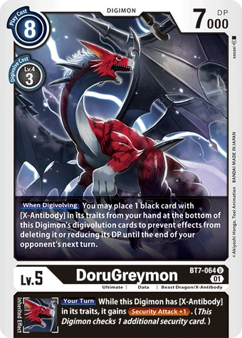 DoruGreymon (BT7-064) | DigimonCardGame Wiki | Fandom