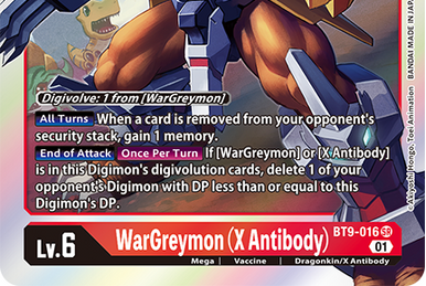 War Greymon (X-Antibody) - Wikimon - The #1 Digimon wiki