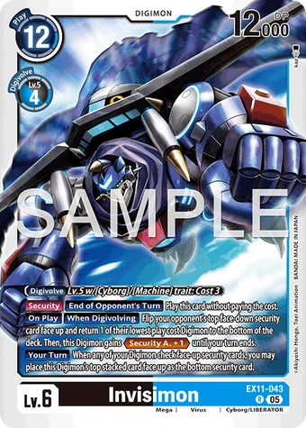 Invisimon (EX11-043) | DigimonCardGame Wiki | Fandom