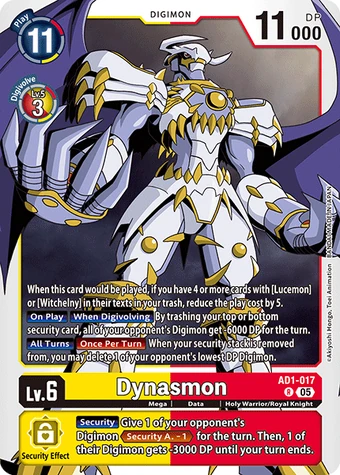 Dynasmon (AD1-017) | DigimonCardGame Wiki | Fandom