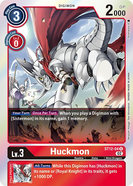 Huckmon (ST12-04) | DigimonCardGame Wiki | Fandom