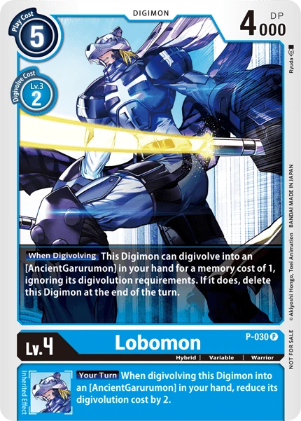 Lobomon (P-030) | DigimonCardGame Wiki | Fandom