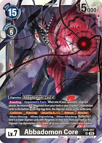 Abbadomon Core (EX9-057) | DigimonCardGame Wiki | Fandom