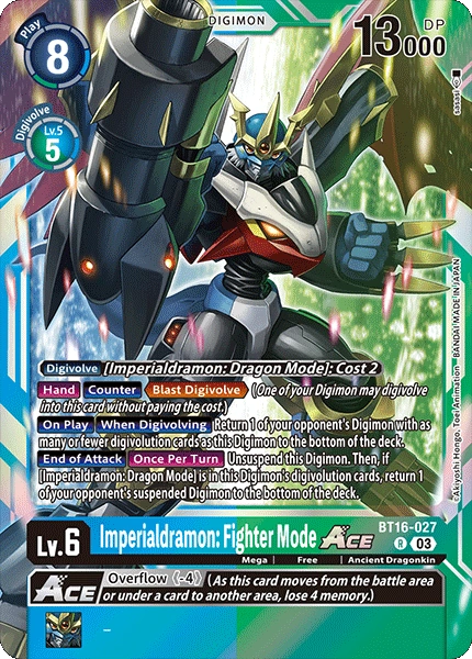 Imperialdramon: Fighter Mode ACE