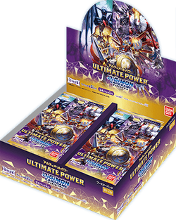 BANDAI - デジモンカードULTIMATE POWER アルティメットパワー　5box 拡張パック デジモンカードゲーム ブースターパック ULTIMATE