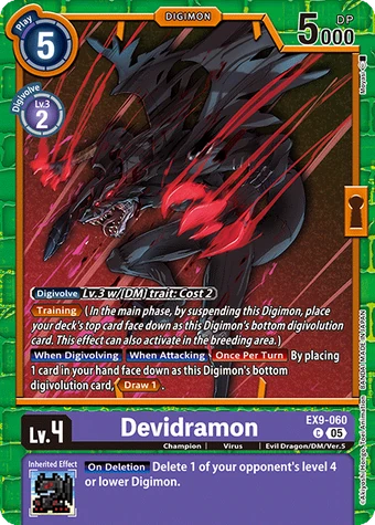 Devidramon (EX9-060) | DigimonCardGame Wiki | Fandom