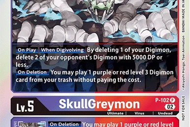 SkullGreymon (EX9-062) | DigimonCardGame Wiki | Fandom