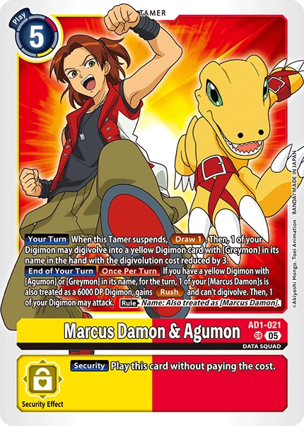 Marcus Damon & Agumon